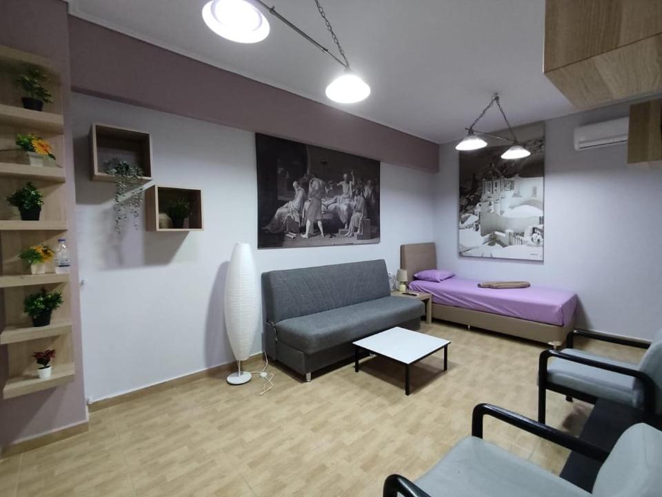 Center Of Athens Modern Apartment المظهر الخارجي الصورة
