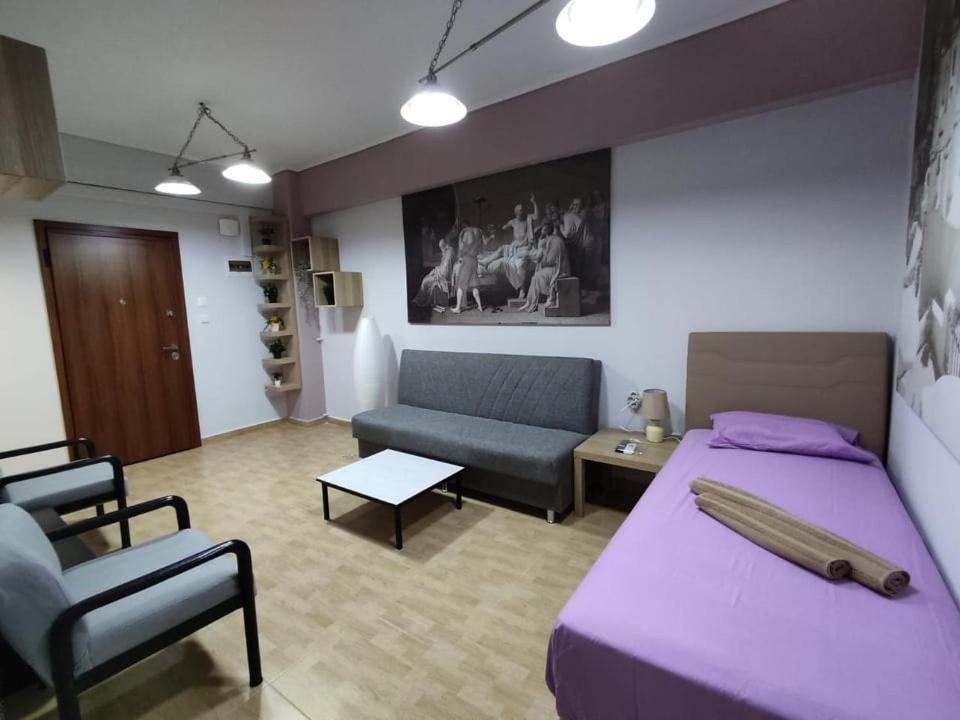 Center Of Athens Modern Apartment المظهر الخارجي الصورة