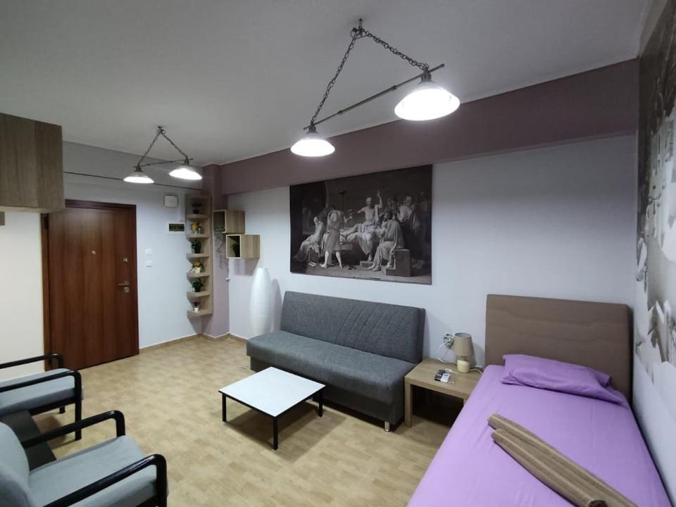Center Of Athens Modern Apartment المظهر الخارجي الصورة